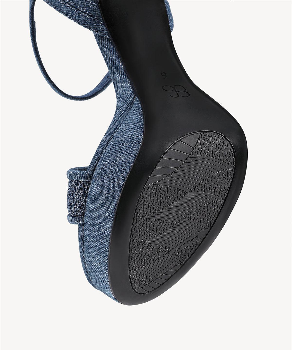 DenimLoft Strapped Platform Heeled Sandal