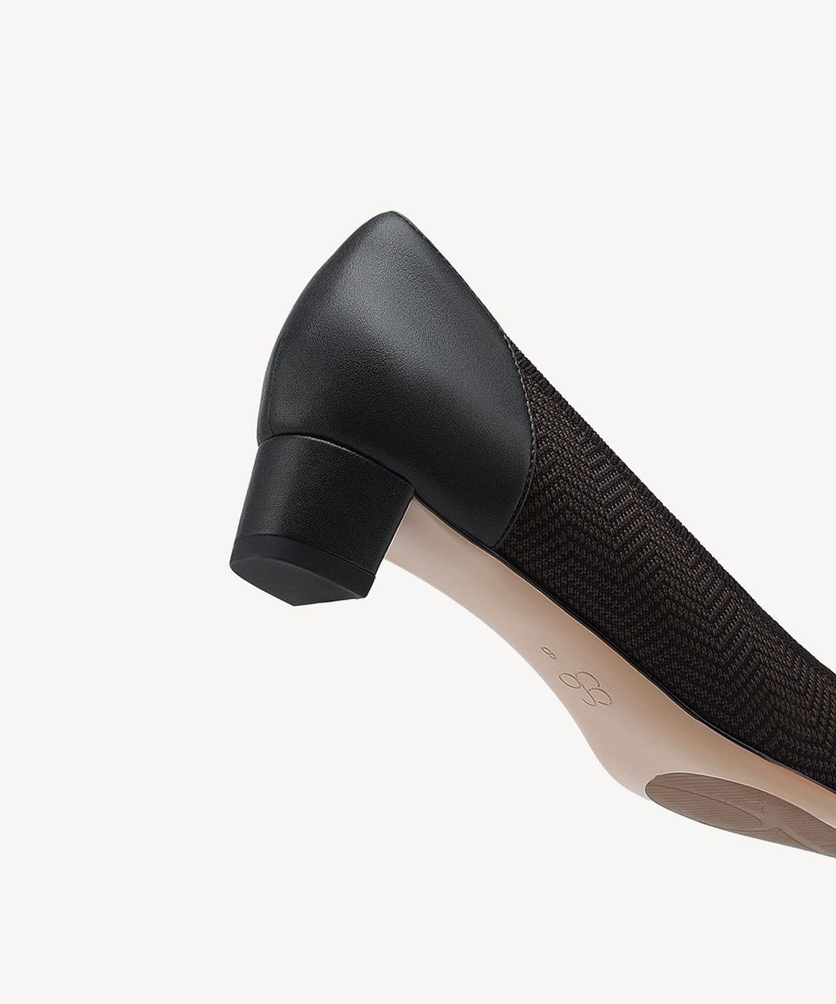 GraceLevel Pointed Toe Block Heeled Pump