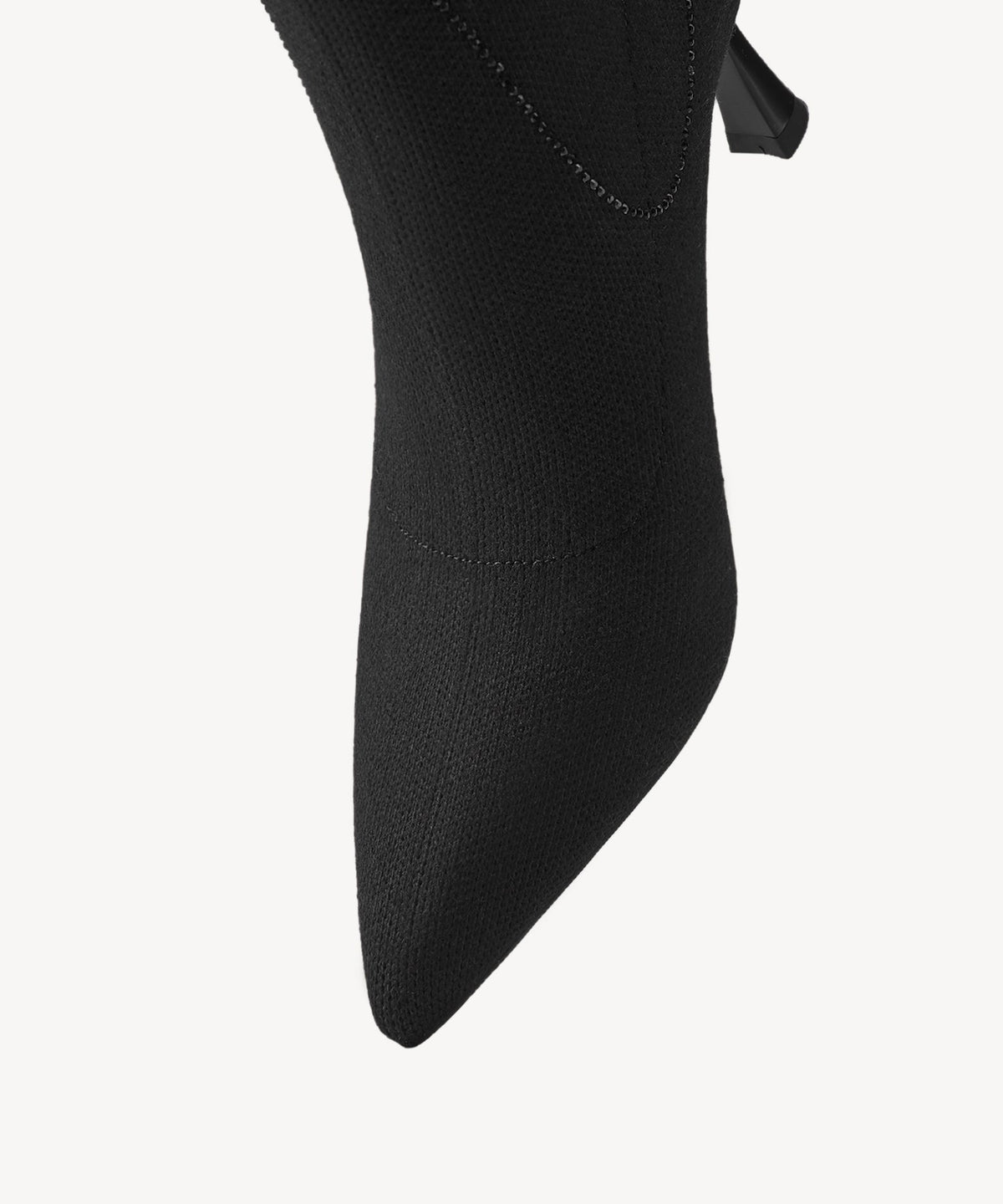 CrystaLine Pointed Toe Heeled Ankle Boot