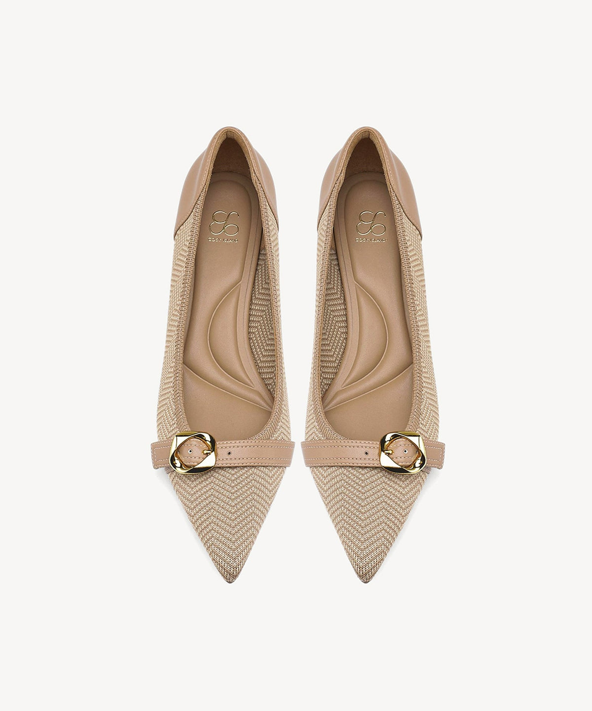 GraceLevel Pointed Toe Block Heeled Pump