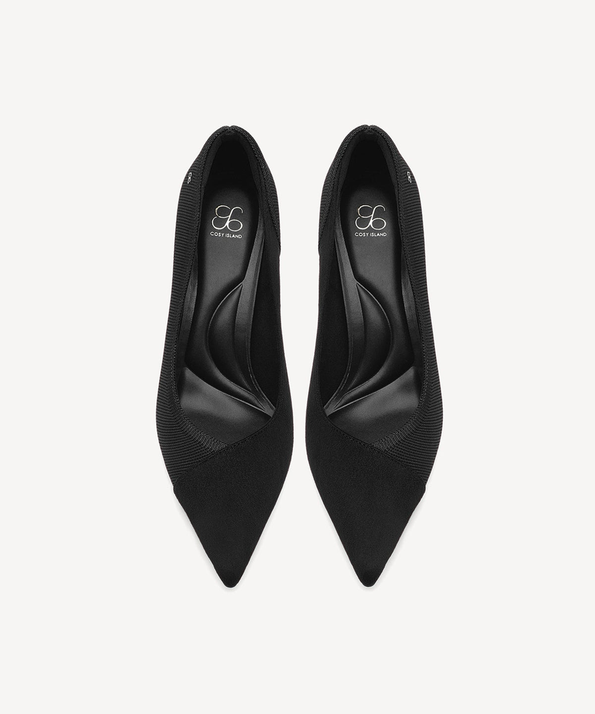 FuseAura Pointed Toe Stiletto Heeled Pump