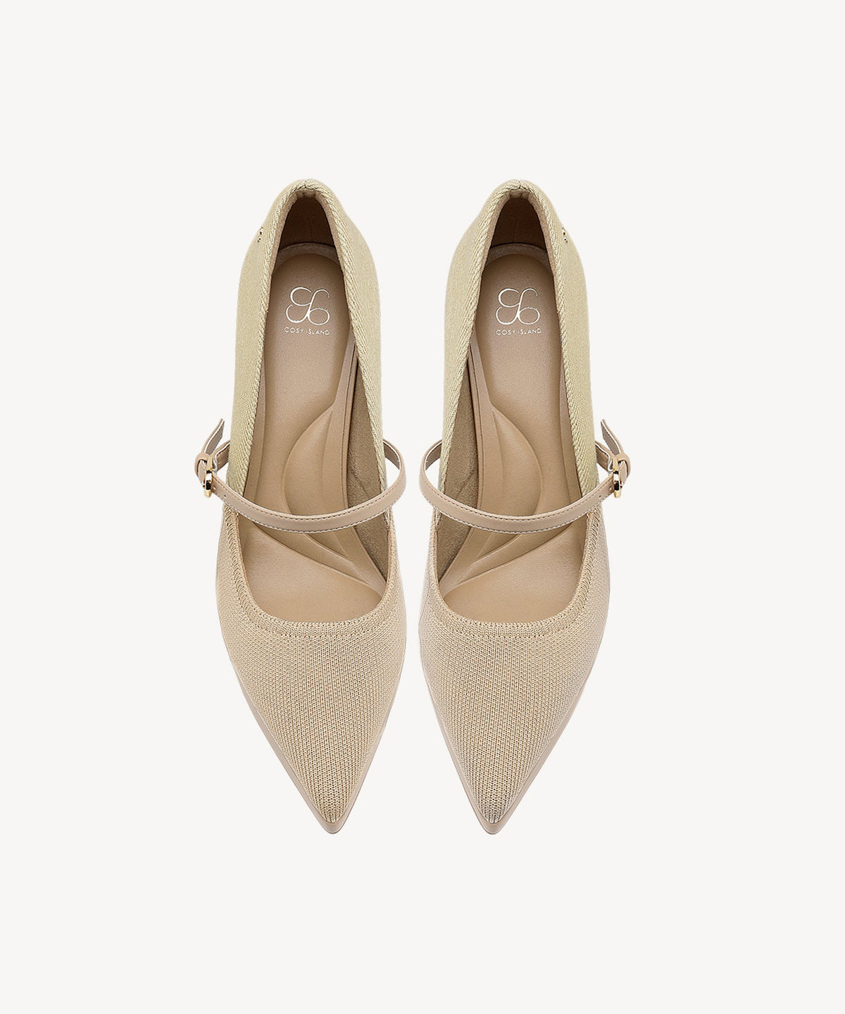 StyleFlex Duet Pointed Toe Heeled Platform Pump