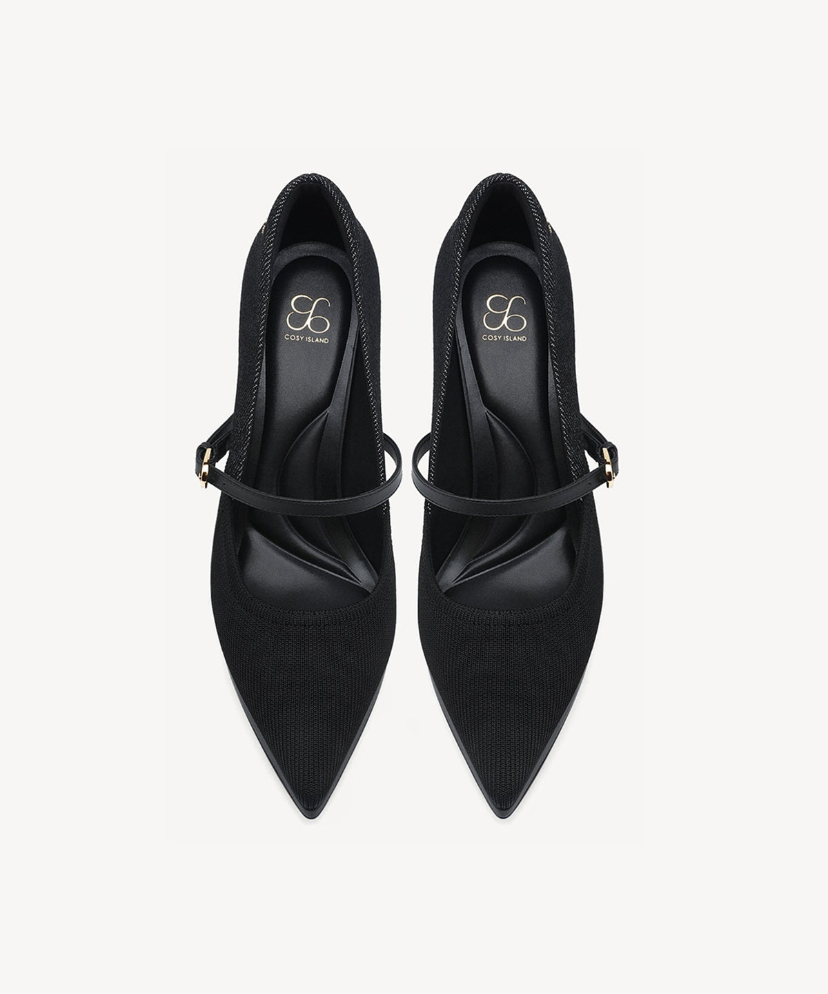 StyleFlex Duet Pointed Toe Heeled Platform Pump