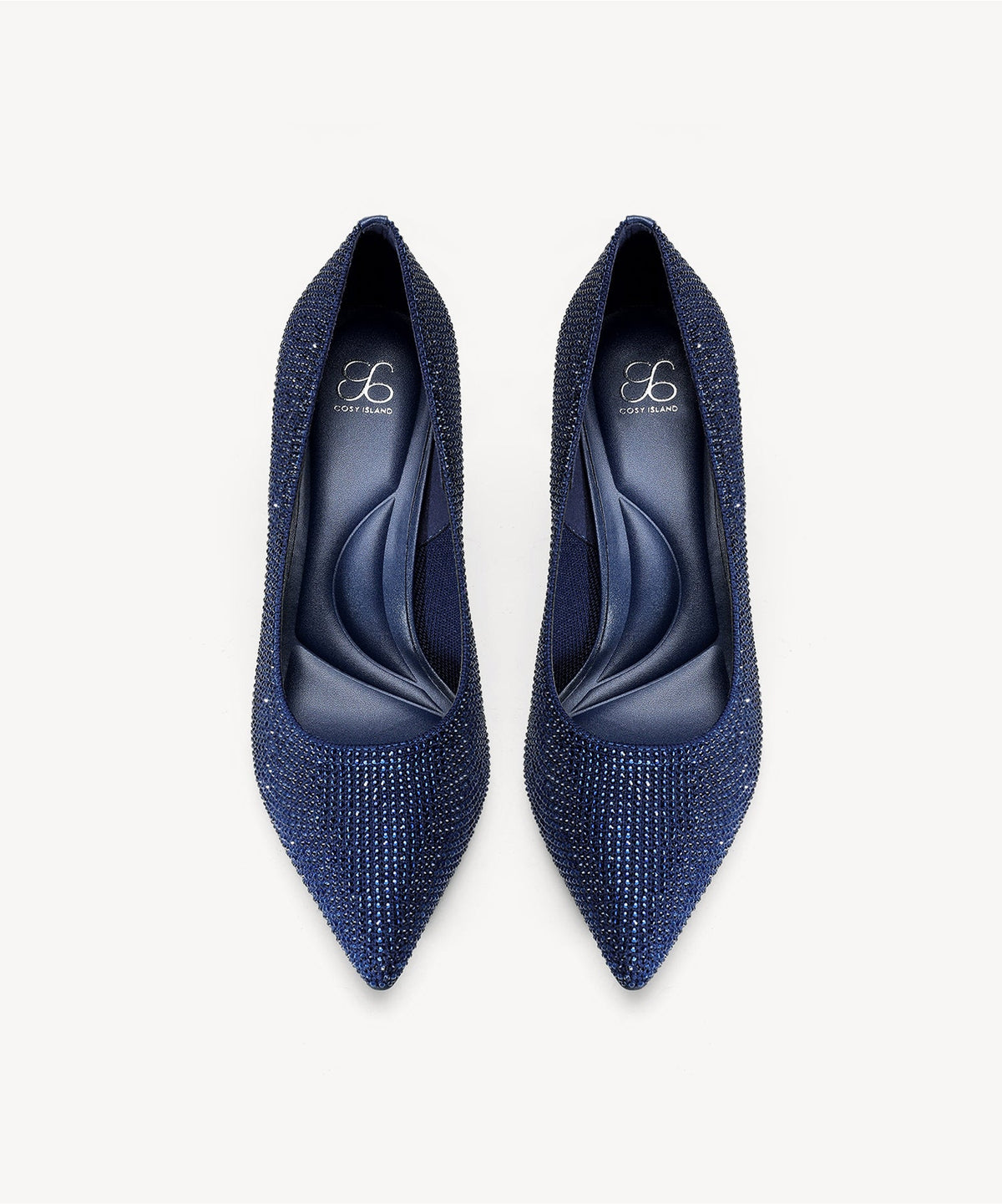 EternalPace Diamond Pointed Toe Heeled Pump