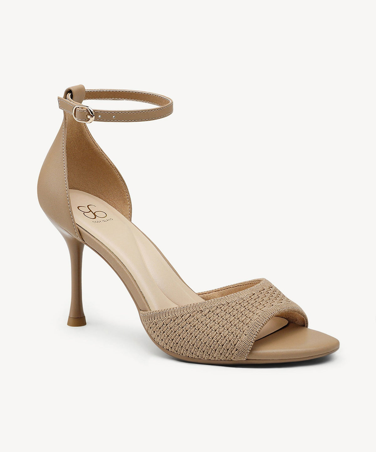 Minimalist Ankle Strap Heeled Sandal