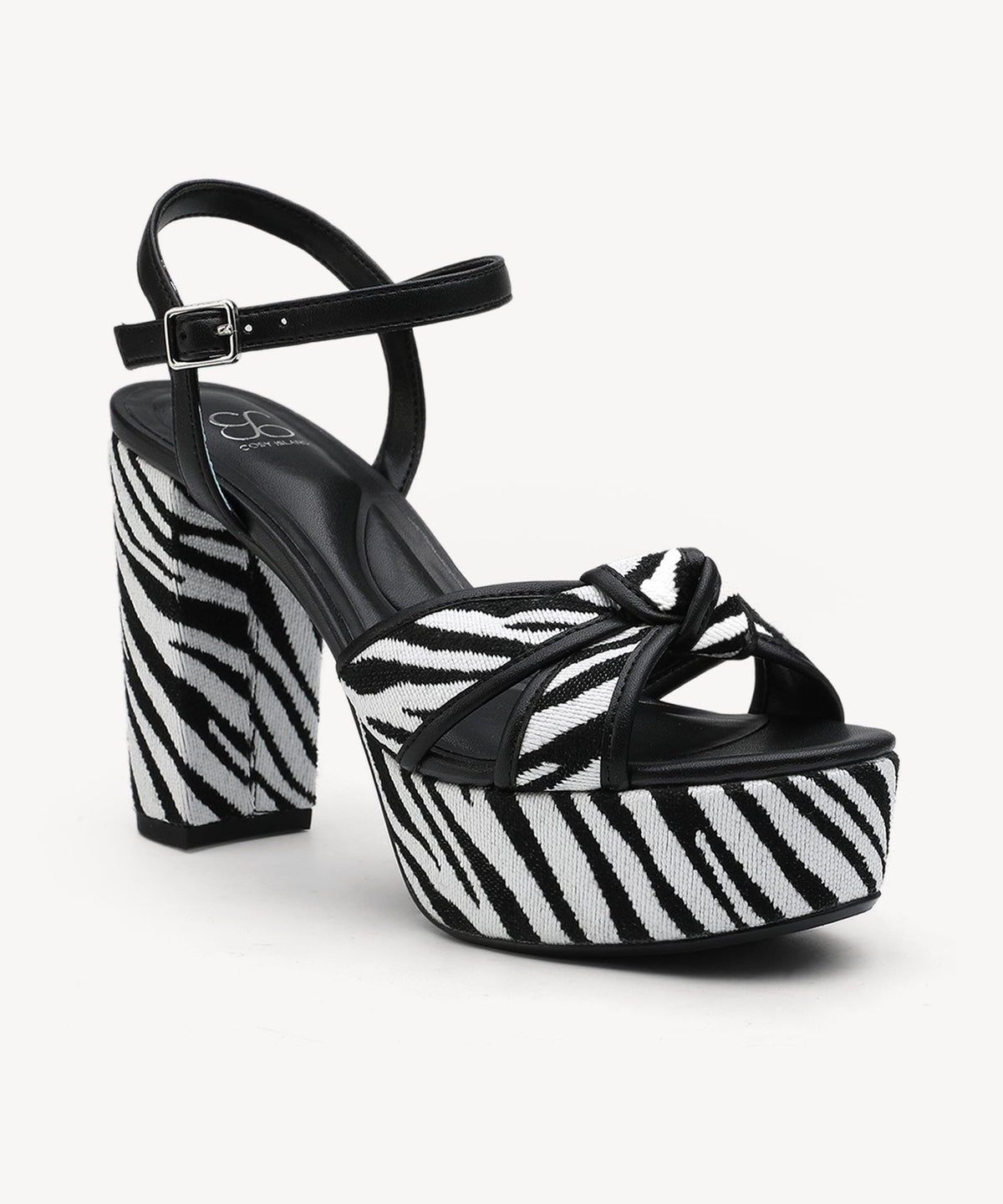 Elegance Raffia Platform Sandal