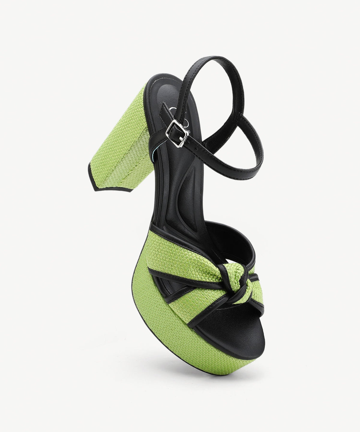 Elegance Raffia Platform Sandal