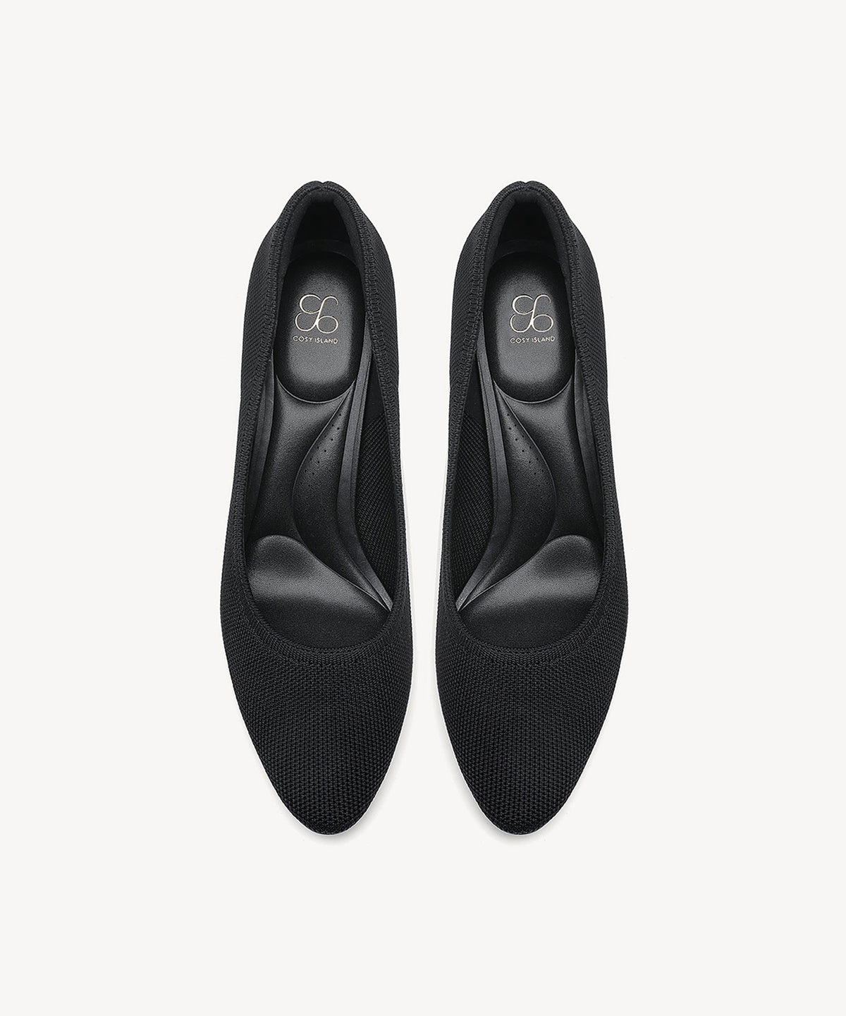 PillarMode Round Toe Block Heeled Pump