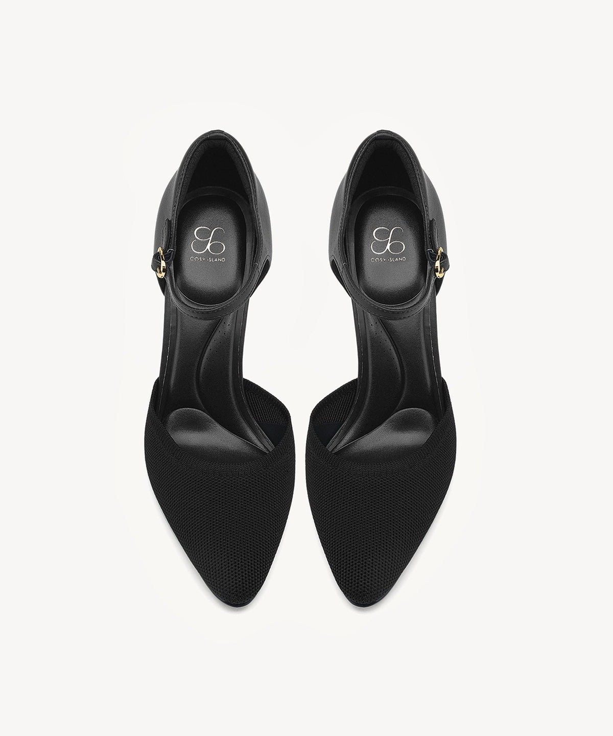 CloudPoise Almond Toe Stiletto Heeled Pump