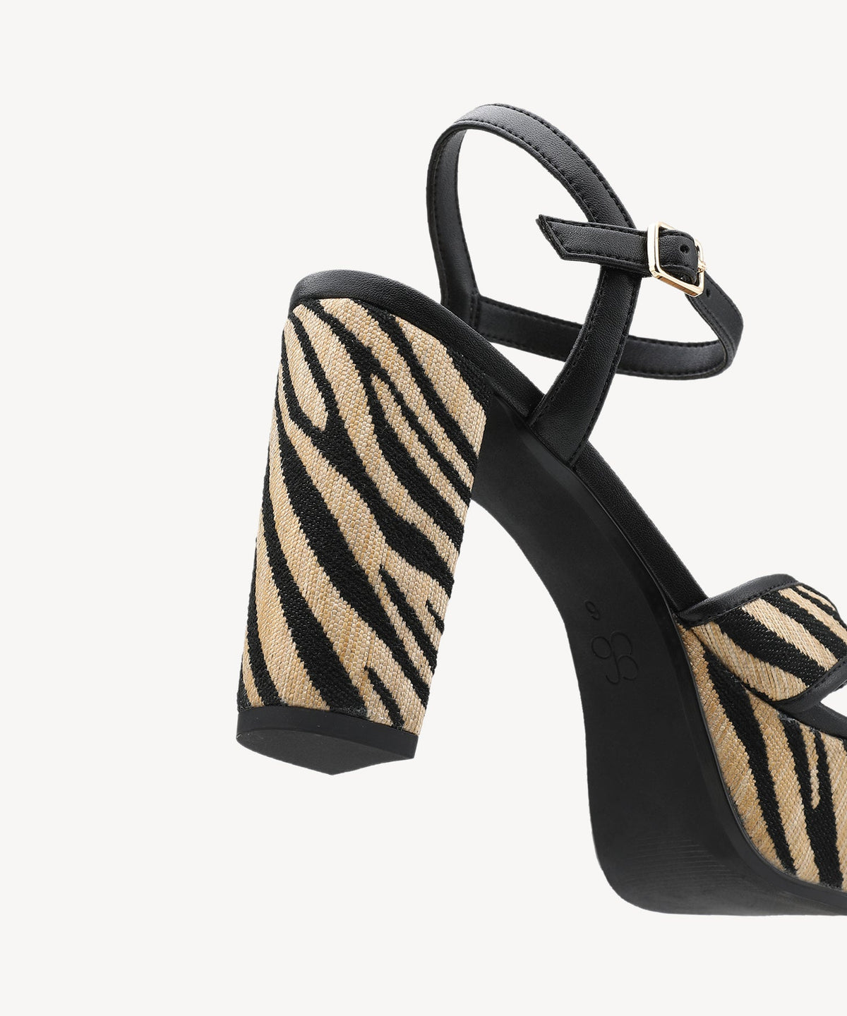 Elegance Raffia Platform Sandal