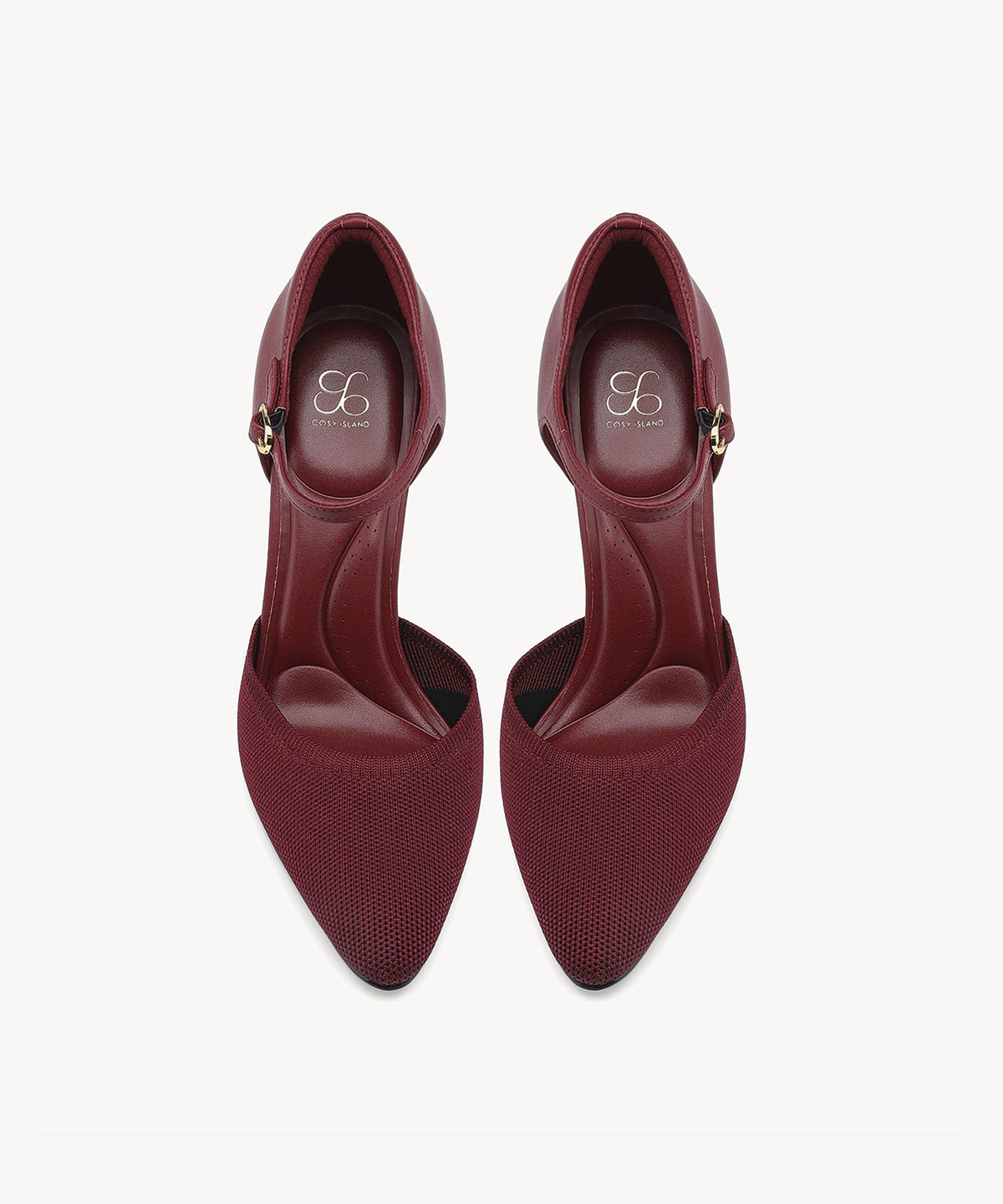 CloudPoise Almond Toe Stiletto Heeled Pump