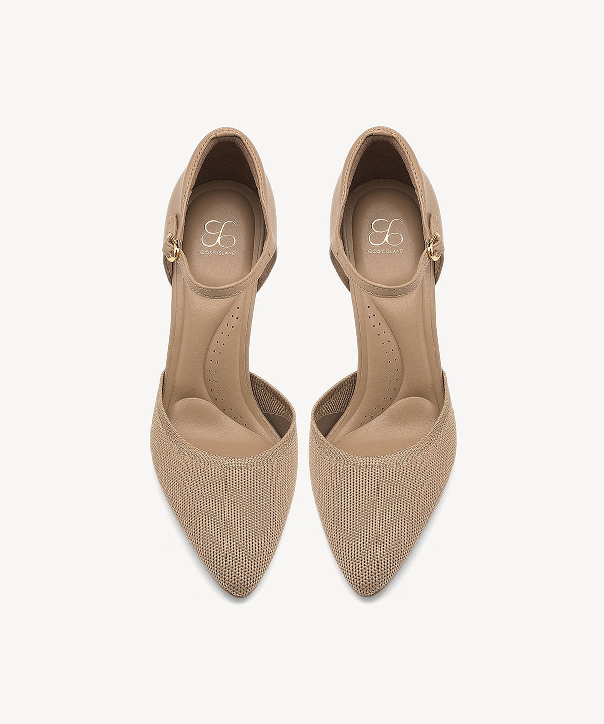 CloudPoise Almond Toe Stiletto Heeled Pump
