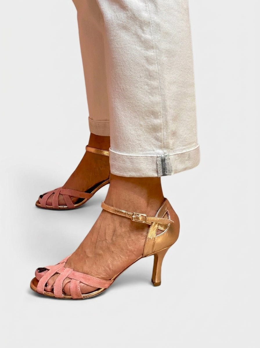 Pink/ tacones ortopedicos
