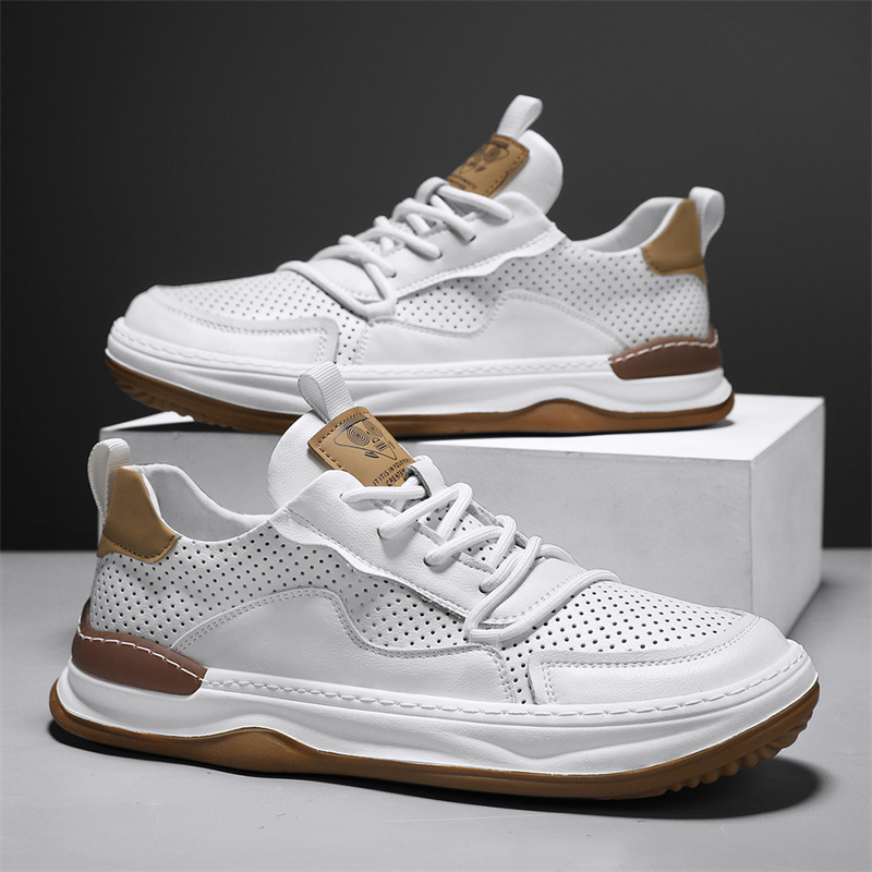 Lusso Italiana Genuine Leather Sneakers