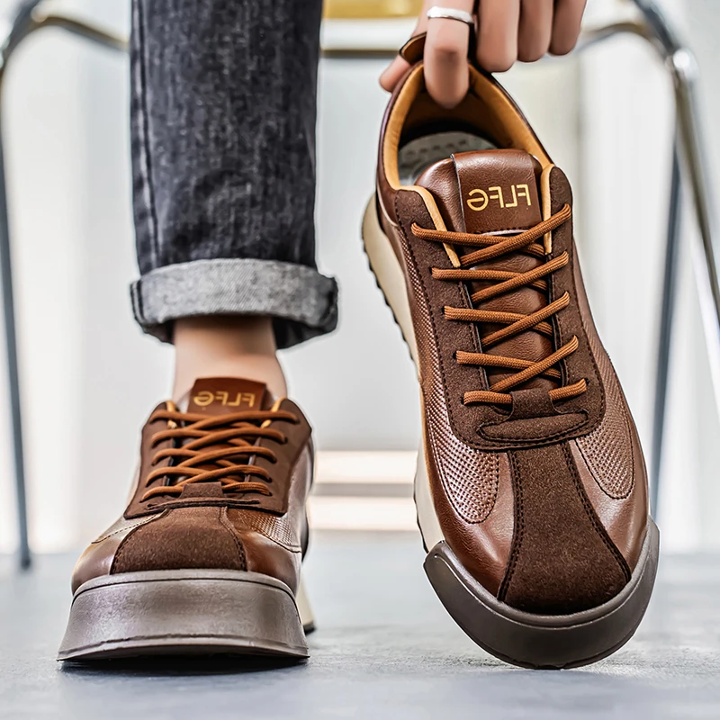Novara Italian Leather Sneakers