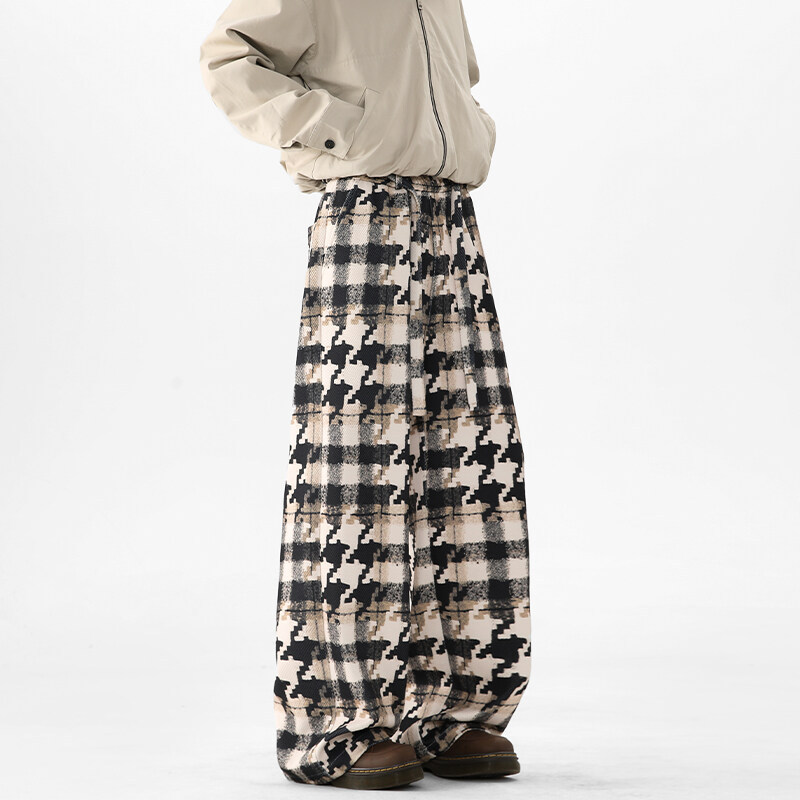 Pantalones Anchos de Cuadros Studio85