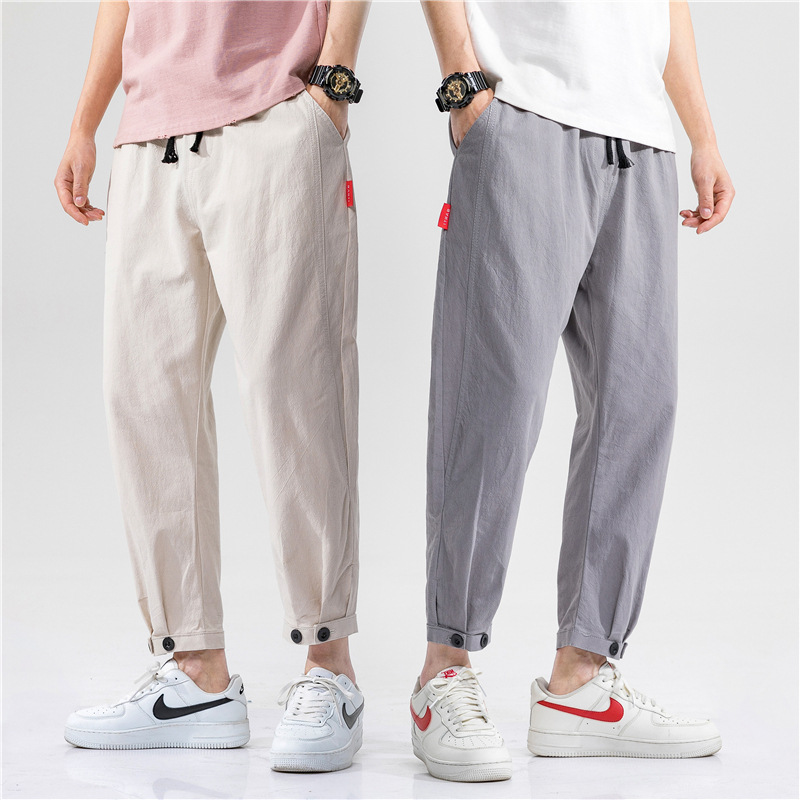 Pantalones de lino Yuzuki