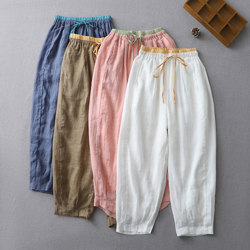 Esmeralda Linen Pants
