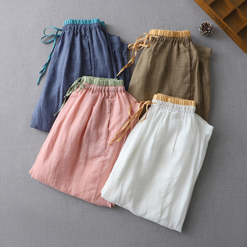 Esmeralda Linen Pants