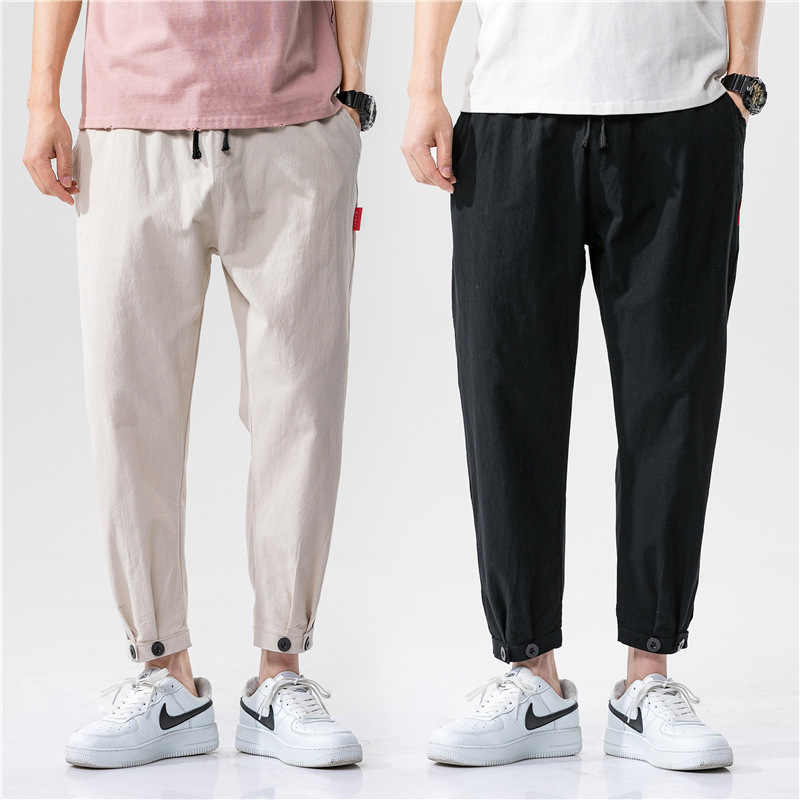 Pantalones de lino Yuzuki