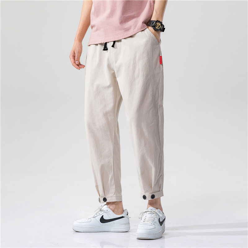 Pantalones de lino Yuzuki