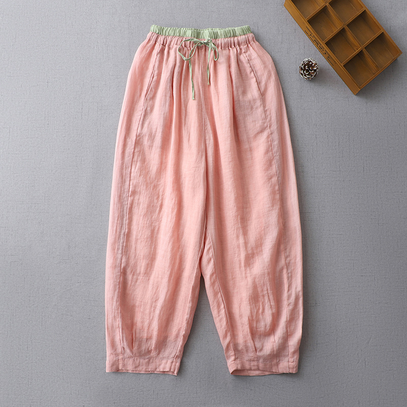 Esmeralda Linen Pants