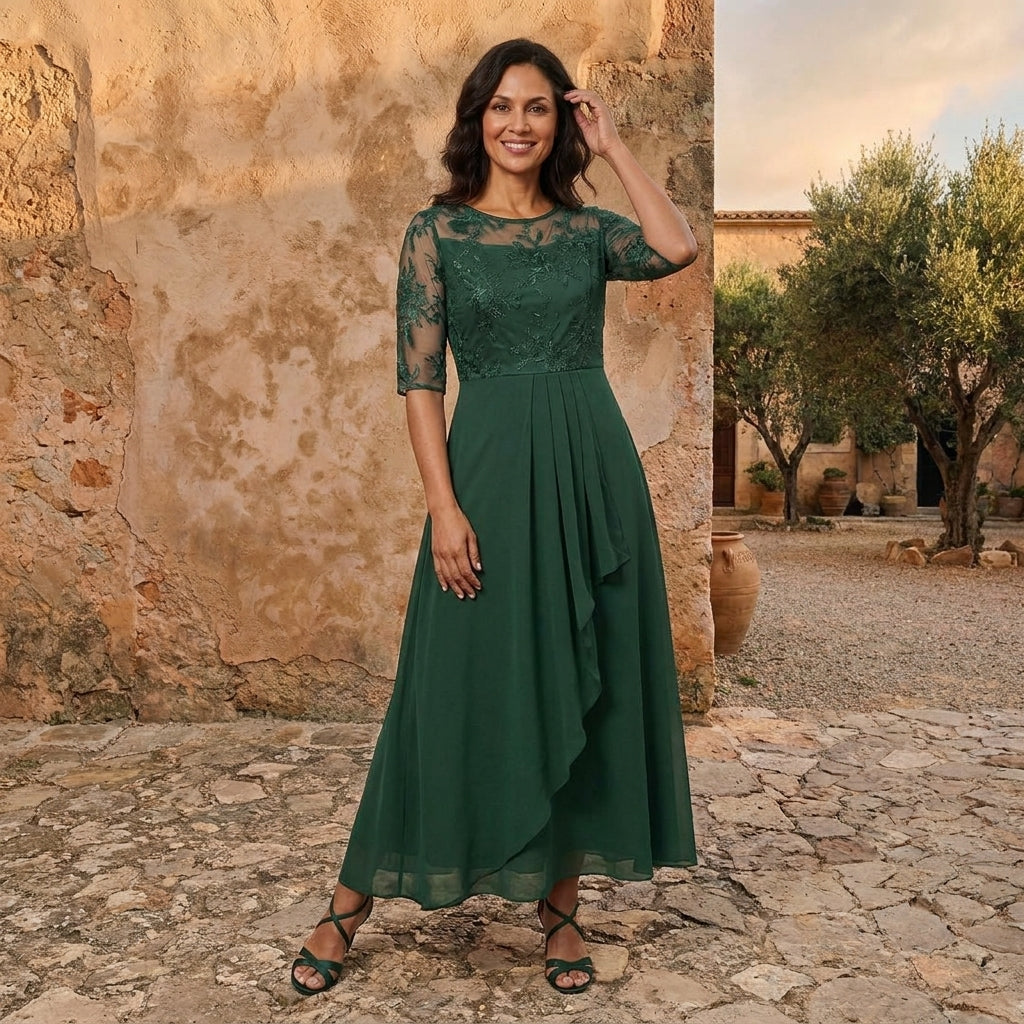 LOLA | VESTIDO DE GASA ELEGANTE