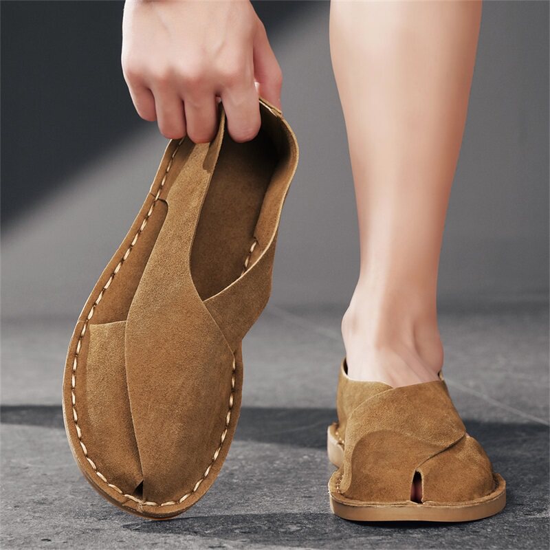 Pelle Italiana Suede Sandals