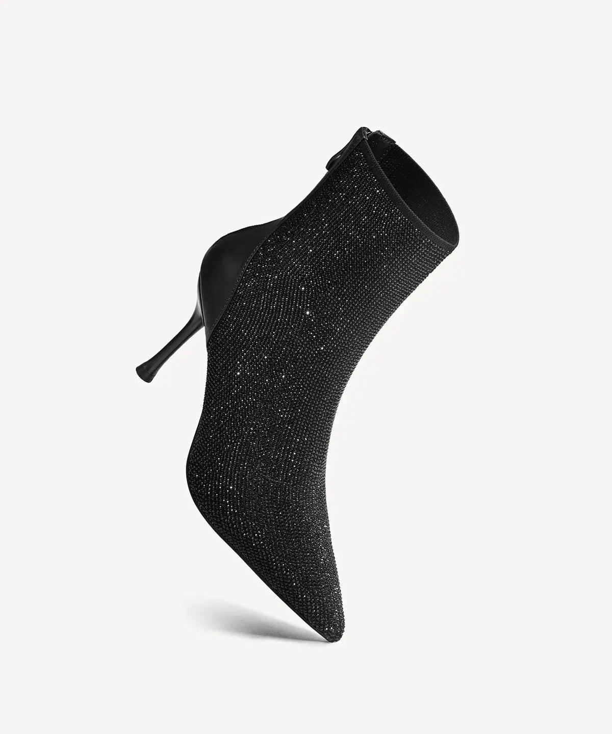 Starlight Pointed Toe Heeled Ankle Boot