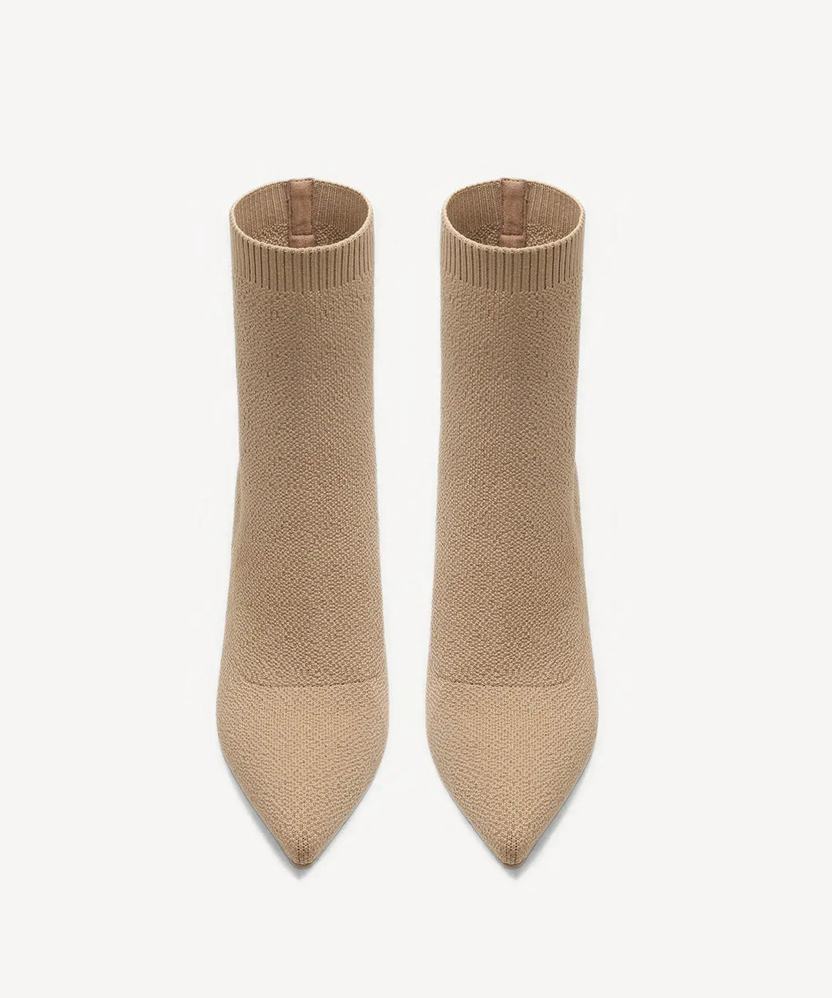 CloudMile Minimalist Pointed Toe Sock Ankle Boot - 2X Wide