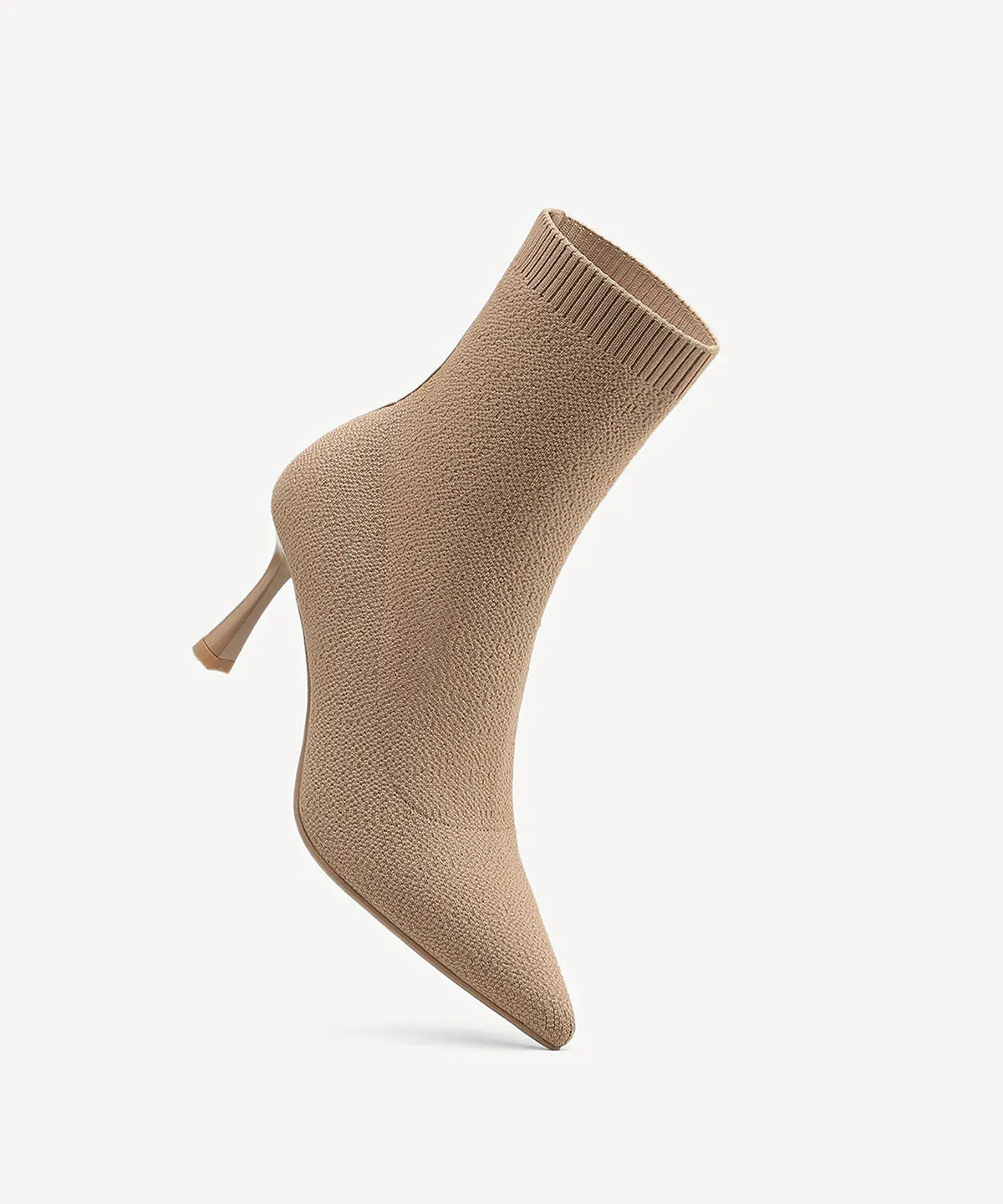 CloudMile Minimalist Pointed Toe Sock Ankle Boot - 2X Wide