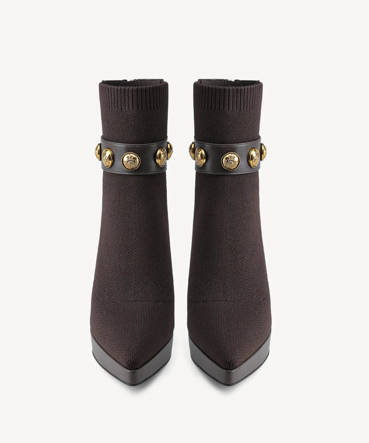 Regalia Charm Stiletto Platform Ankle Boot