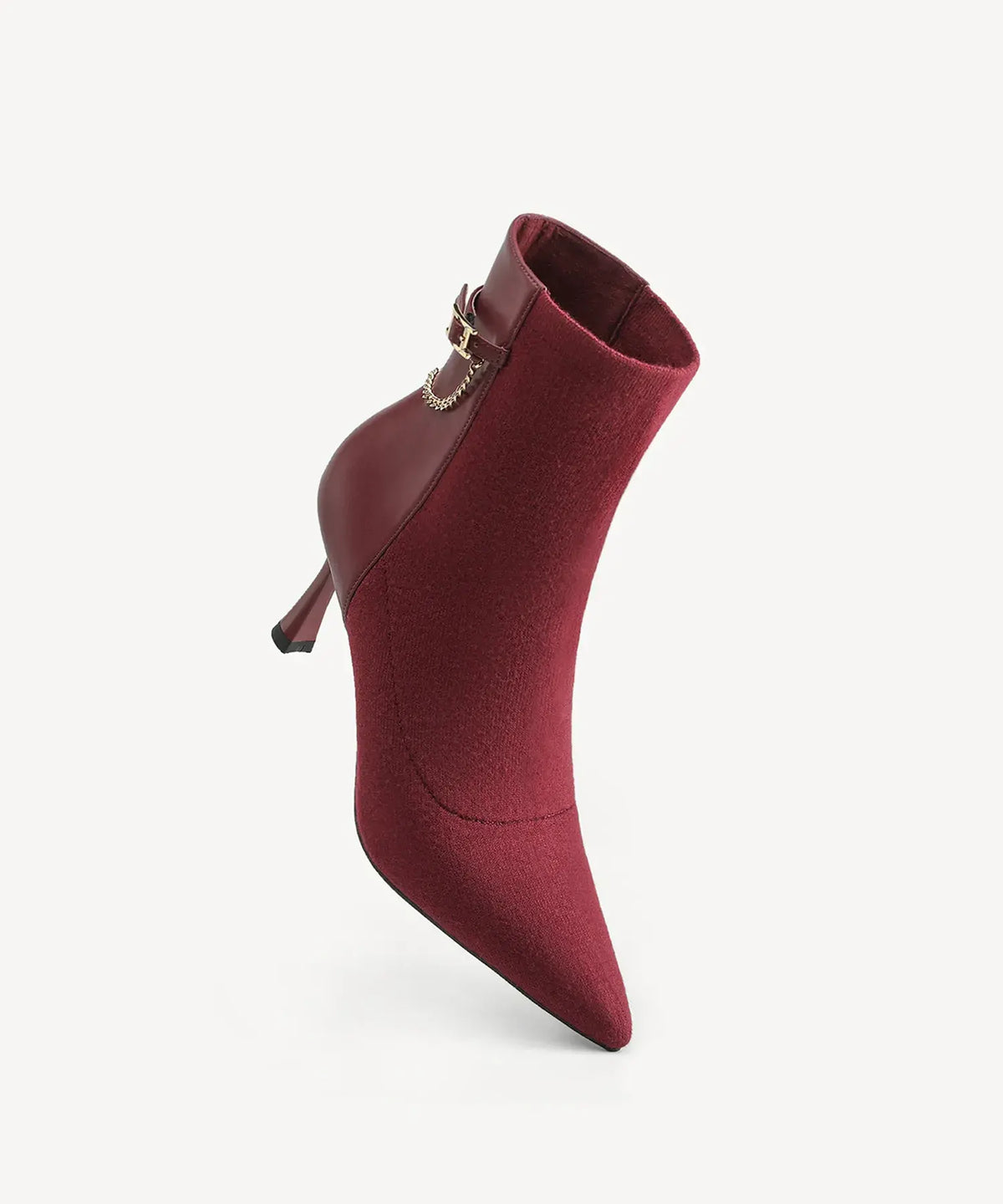 LuxeLink Pointed Toe Stiletto Ankle Boot