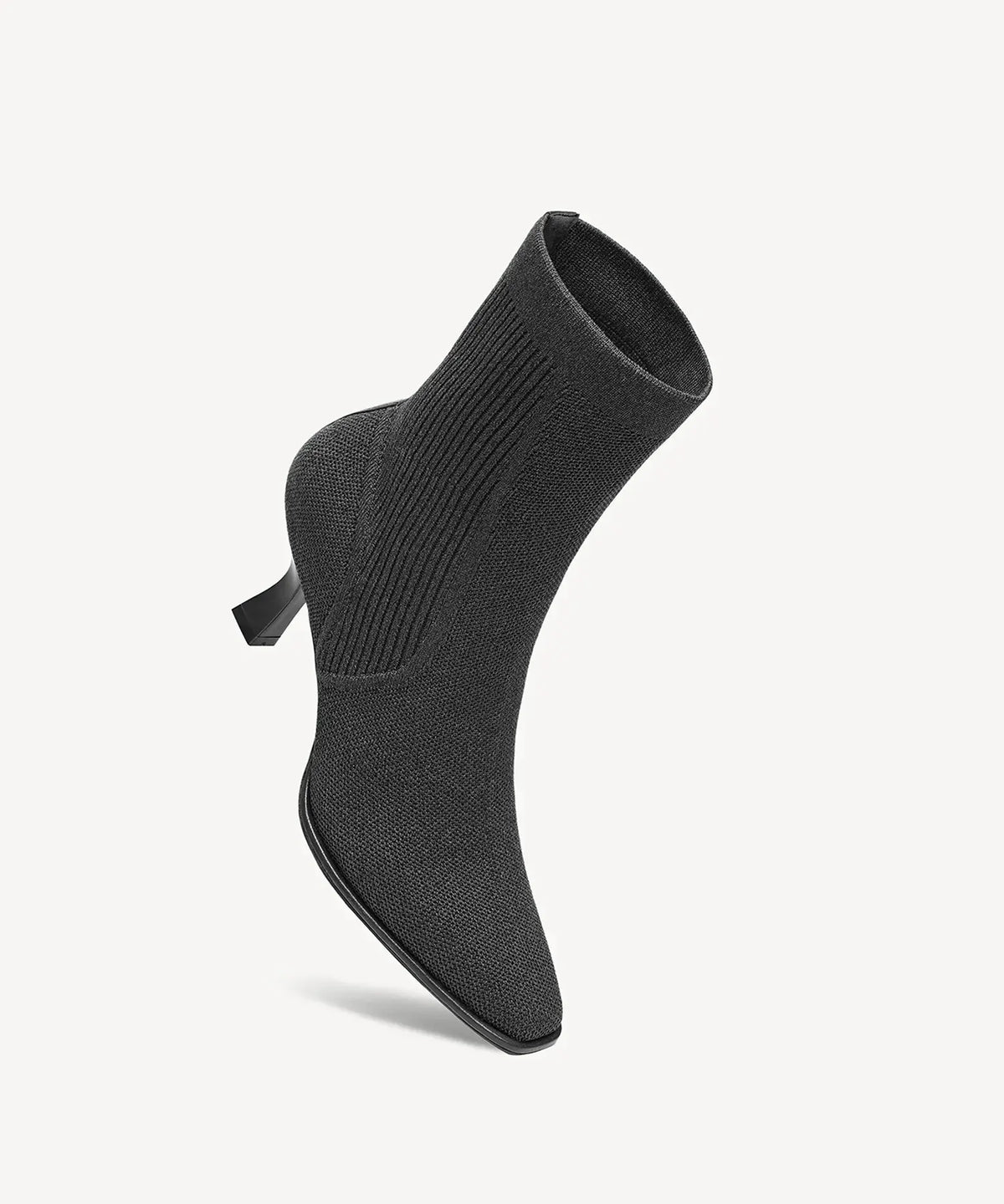 Elegliss Square Toe Sock Ankle Boot