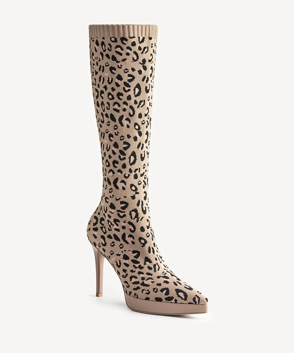 Moodboots Pointed Toe Platform High Boot