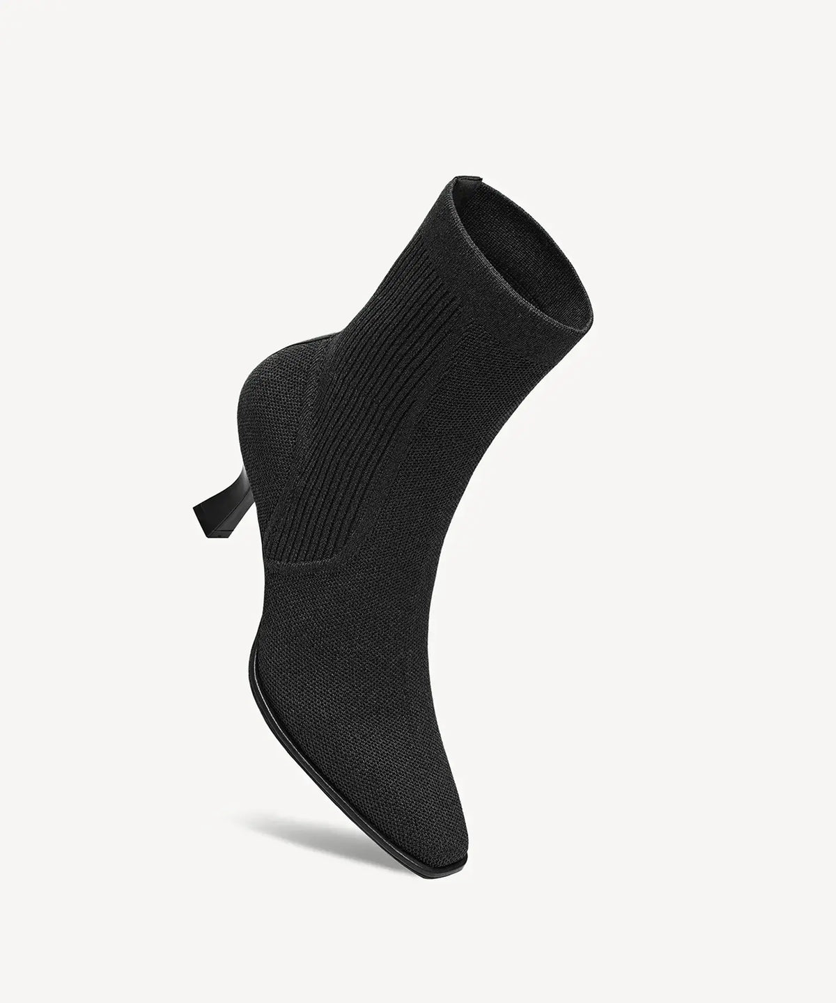 Elegliss Square Toe Sock Ankle Boot