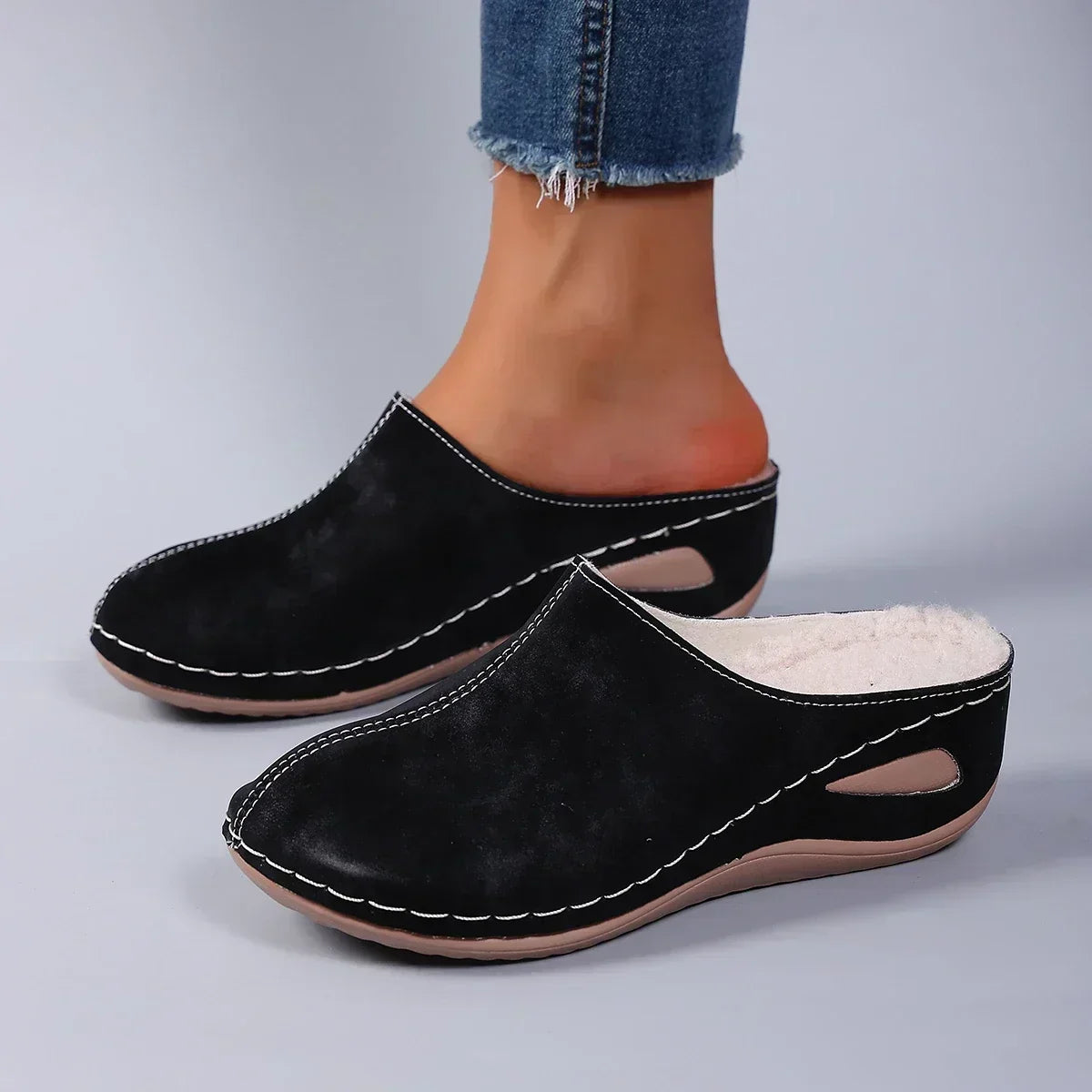 Elena | Zapatillas de Casa Ortopédicas Calentitas para el Confort Diario