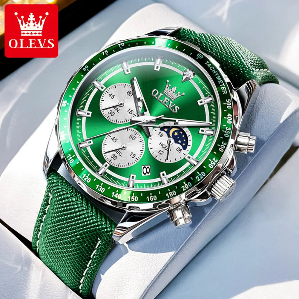 OLEVS Para Hombre Reloj Clásico Original