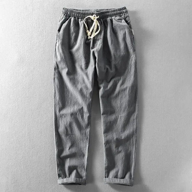 Pantalones de lino Harajuku