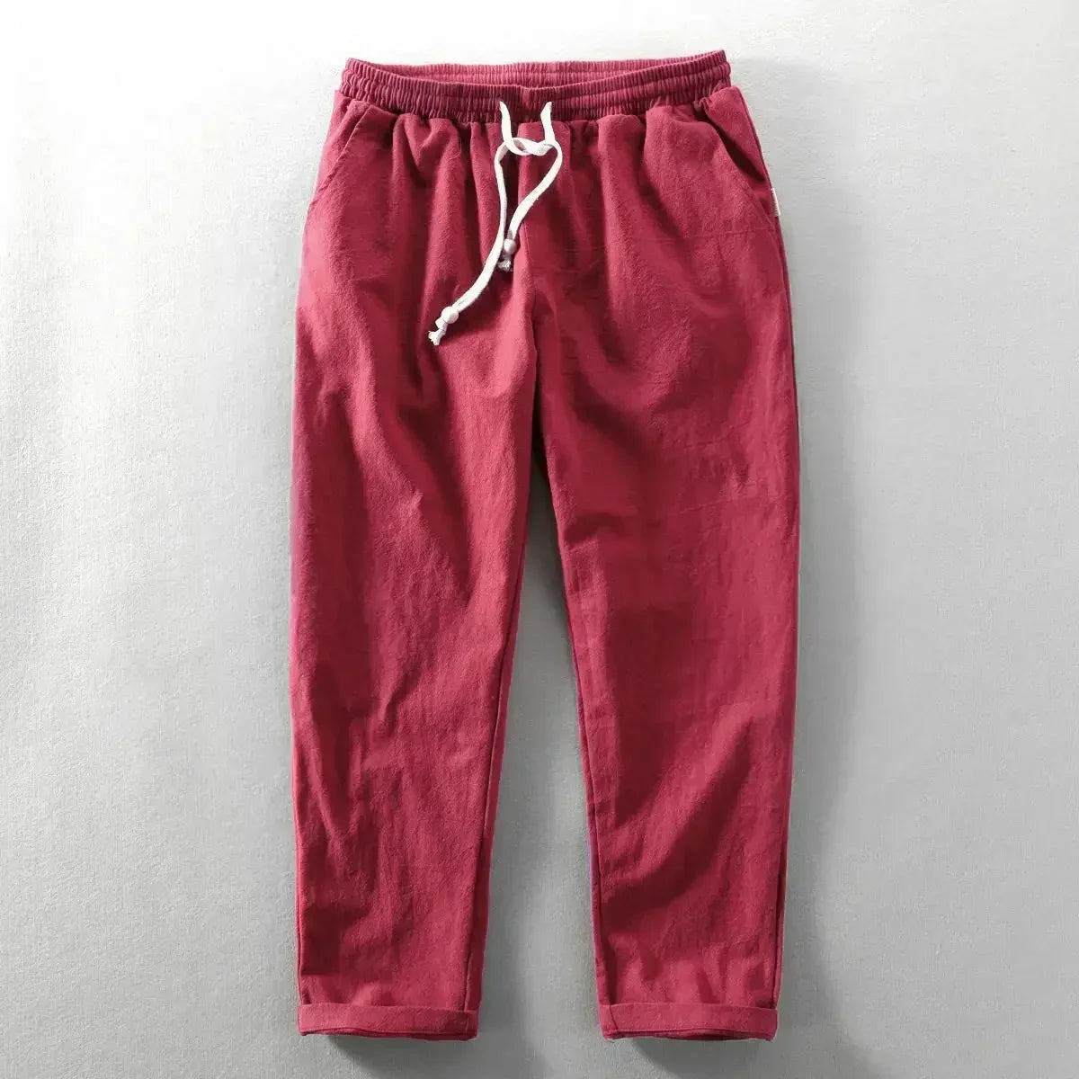 Pantalones de lino Harajuku