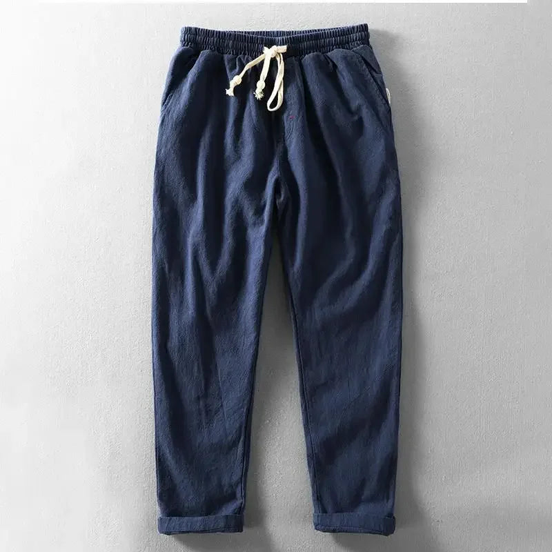 Pantalones de lino Harajuku