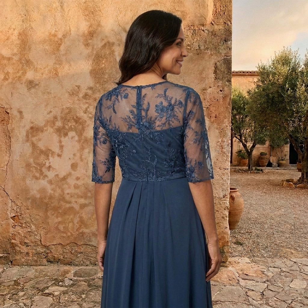 LOLA | VESTIDO DE GASA ELEGANTE