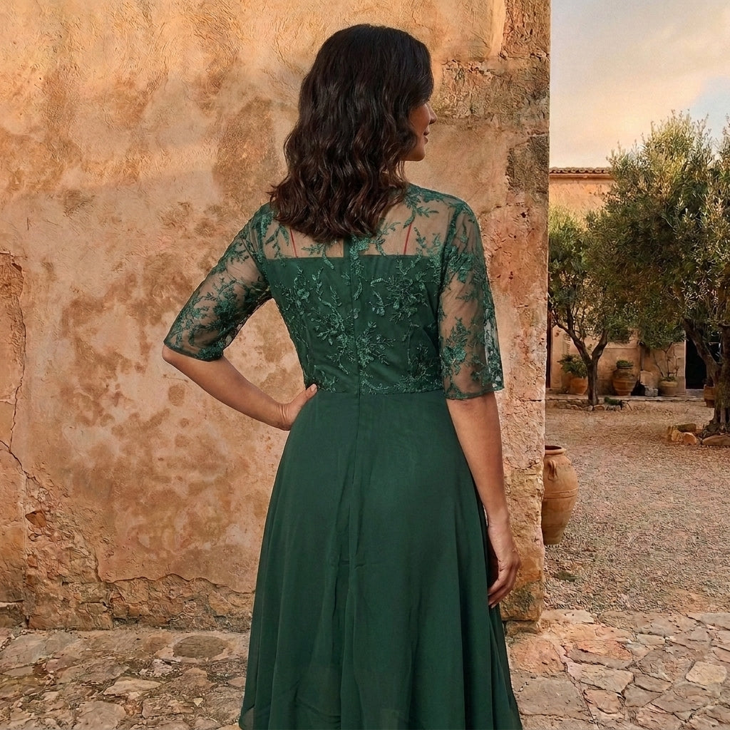 LOLA | VESTIDO DE GASA ELEGANTE