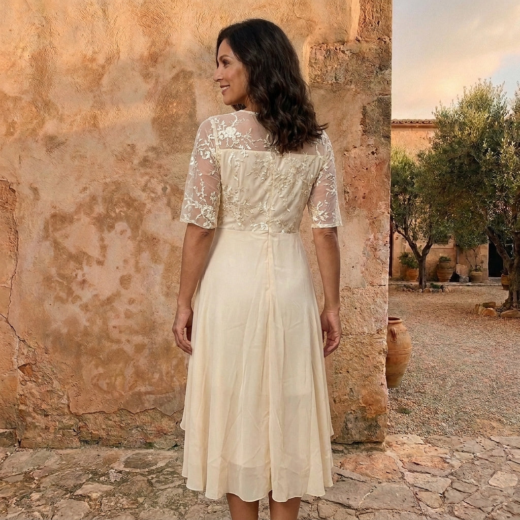 LOLA | VESTIDO DE GASA ELEGANTE