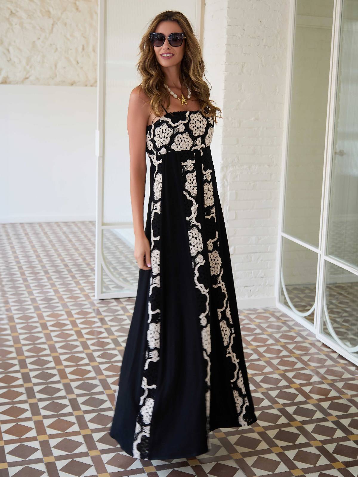 VESTIDO YAGUASA CAMALEÓNICA