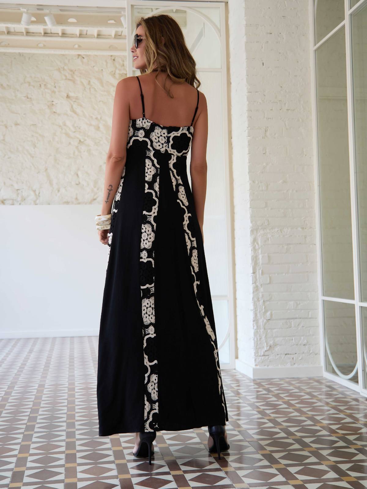 VESTIDO YAGUASA CAMALEÓNICA