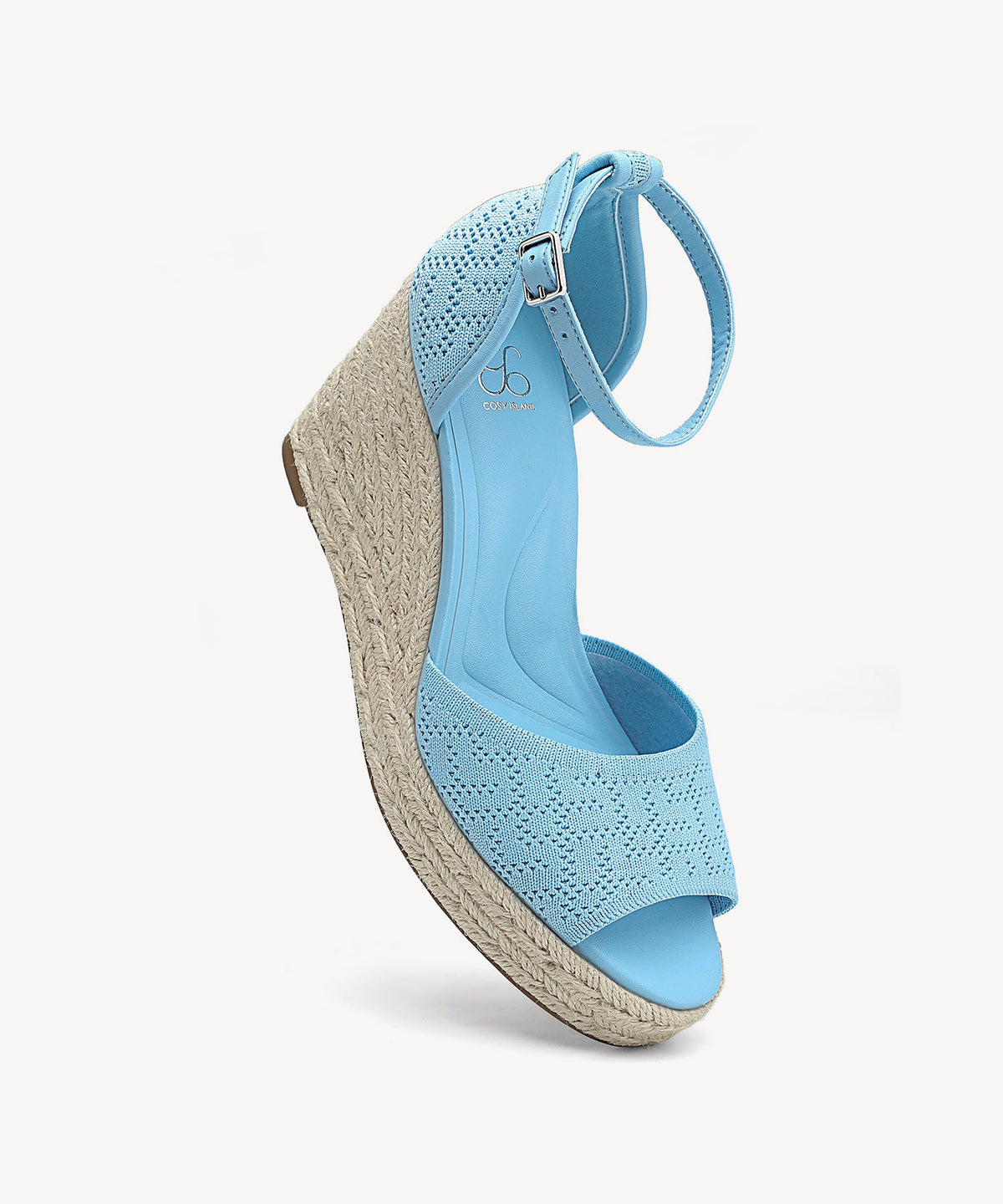 Commute Espadrilles Round Toe Wedge Sandal