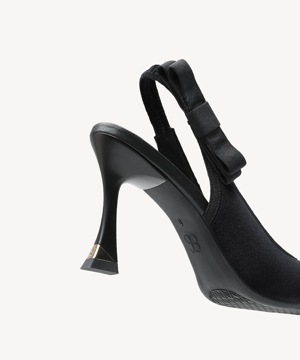 Everlush Velvet Pointed Toe Heeled Slingback