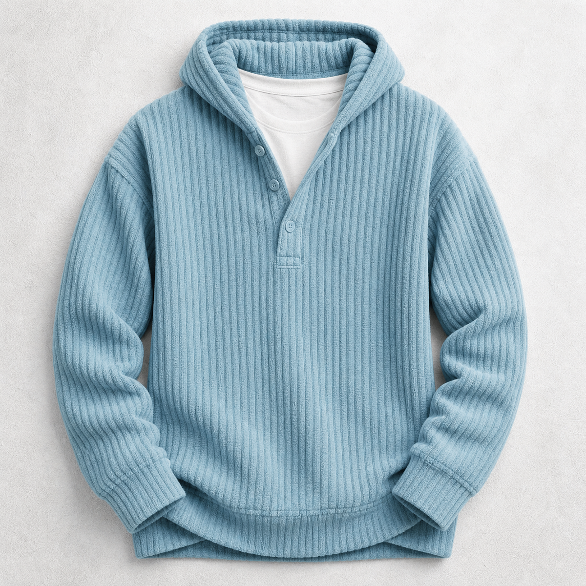 Sudadera con capucha de pana Carlton