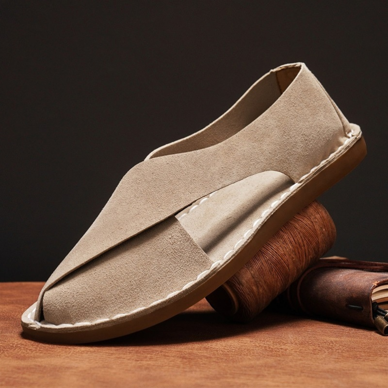 Pelle Italiana Suede Sandals